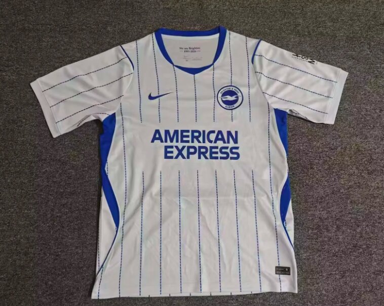 AAA Quality Brighton 26/27 Away White Soccer Jersey
